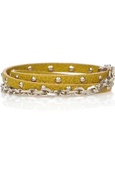 burberry studded leather wrap bracelet|Women’s Designer Bracelets .